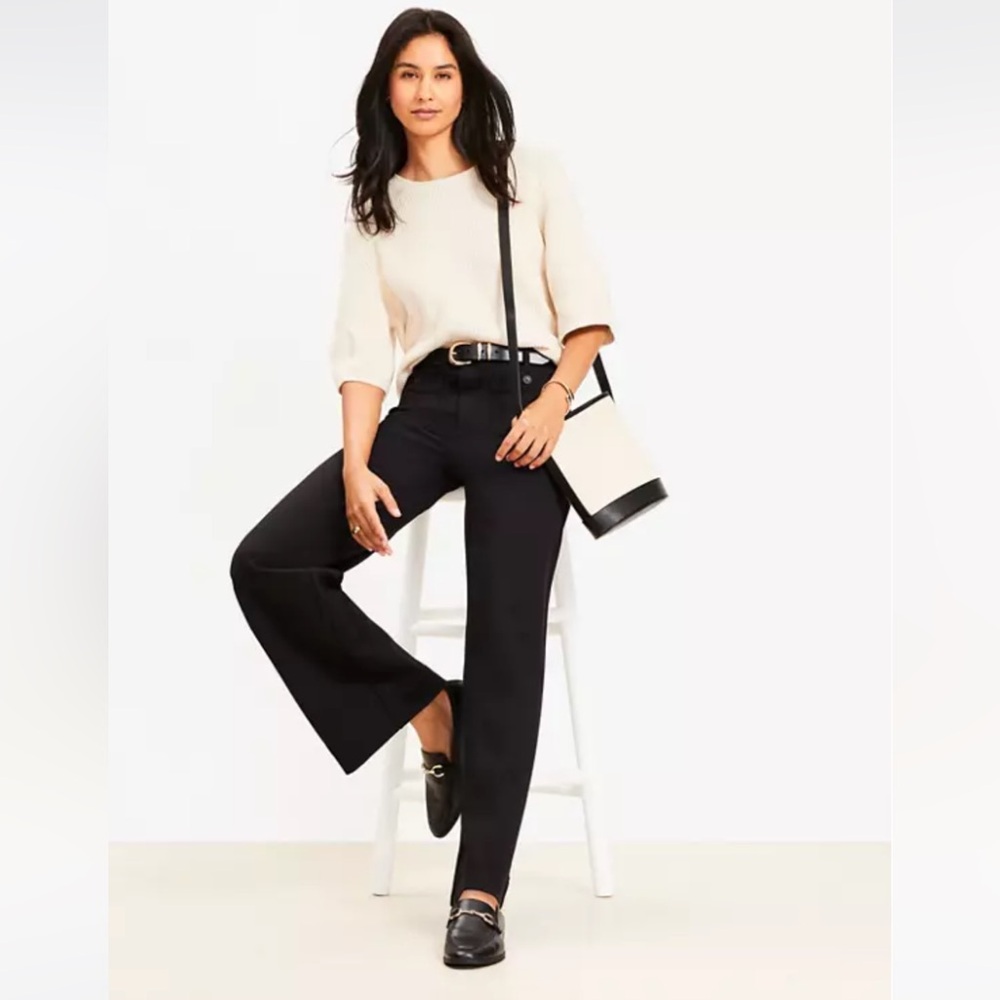 Petite Palmer wide leg pant